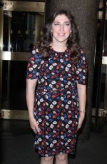 MAYIM BIALIK Promotes Her New Book Girling Up How To Be Strong, Smart and Spectacular in New York 05/11/2017