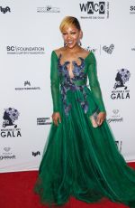 MEAGAN GOOD at Wearable Art Gala at California African American Museum in Los Angeles 04/29/2017