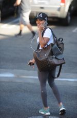 MEAGAN GOOD Out and About in West Hollywood 05/03/2017