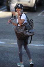 MEAGAN GOOD Out and About in West Hollywood 05/03/2017