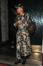 MEAGAN GOOD Out for Dinner in Beverly Hills 05/23/2017