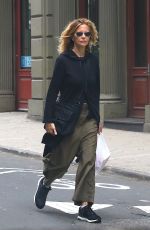 MEG RYAN Out and About in New York 05/27/2017