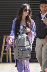 MEGAN FOX Arrives at Nobu in Malibu 05/16/2017