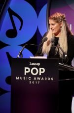 MEGHAN TRAINOR at 34th Annual Ascap Pop Music Awards in Los Angeles 05/18/2017