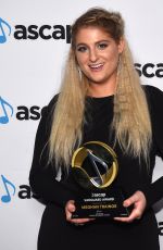 MEGHAN TRAINOR at 34th Annual Ascap Pop Music Awards in Los Angeles 05/18/2017