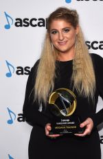 MEGHAN TRAINOR at 34th Annual Ascap Pop Music Awards in Los Angeles 05/18/2017