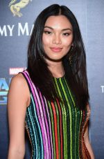 MEKI SALDANA at Guardians of the Galaxy Vol. 2 Screening in New York 05/03/2017