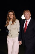 MELANIA TRUMP Arrive to White House in Washington 05/29/2017
