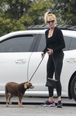 MELANIE GRIFFITH Take Her Dog to Vet Clinic in Los Angeles 05/30/2017