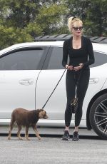 MELANIE GRIFFITH Take Her Dog to Vet Clinic in Los Angeles 05/30/2017