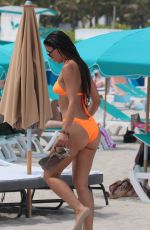 METISHA SCHAEFER in Bikini at a Beach in Miami 05/27/2017