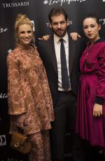 MICHELLE HUNZIKER at Julian Hargreaves Photo Exhibition in Milan 05/09/2017