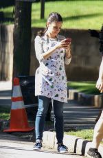 MILA KUNIS on the Set of Bad Moms Christmas in Atlanta 05/03/2017