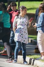 MILA KUNIS on the Set of Bad Moms Christmas in Atlanta 05/03/2017