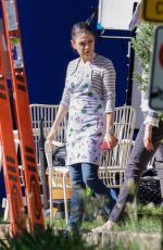 MILA KUNIS on the Set of Bad Moms Christmas in Atlanta 05/03/2017