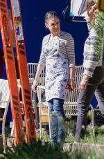 MILA KUNIS on the Set of Bad Moms Christmas in Atlanta 05/03/2017