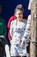 MILA KUNIS on the Set of Bad Moms Christmas in Atlanta 05/03/2017