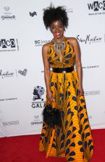 MILAUNA JACKSON at Wearable Art Gala at California African American Museum in Los Angeles 04/29/2017