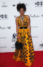 MILAUNA JACKSON at Wearable Art Gala at California African American Museum in Los Angeles 04/29/2017