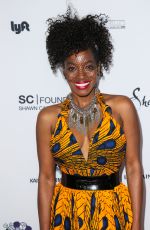 MILAUNA JACKSON at Wearable Art Gala at California African American Museum in Los Angeles 04/29/2017