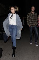 MILE CYRUS Arrives at The Flaming Lips Concert in Los Angeles 05/09/2017