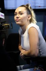 MILEY CYRUS at SiriusXM Radio in Los Angeles 05/12/2017