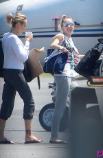 MILEY CYRUS at Teterboro Airport in New Jersey 05/18/2017