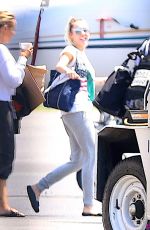 MILEY CYRUS at Teterboro Airport in New Jersey 05/18/2017