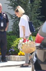 MILEY CYRUS at Teterboro Airport in New Jersey 05/18/2017