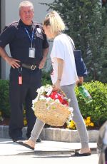 MILEY CYRUS at Teterboro Airport in New Jersey 05/18/2017