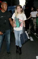 MILEY CYRUS Out and About in New York 05/17/2017