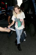 MILEY CYRUS Out and About in New York 05/17/2017