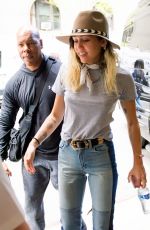 MILEY CYRUS Out in New York 05/15/2017