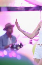 MILEY CYRUS Performs at 102.7 Kiis FM