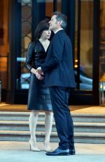 MILLA JOVOVICH Leaves Her Hotel in Milan 05/07/2017