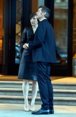 MILLA JOVOVICH Leaves Her Hotel in Milan 05/07/2017