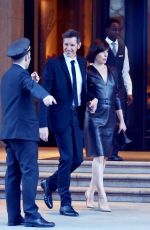 MILLA JOVOVICH Leaves Her Hotel in Milan 05/07/2017
