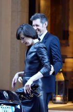 MILLA JOVOVICH Leaves Her Hotel in Milan 05/07/2017