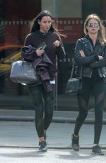 MILLIA MACKINTOSH and LILY FORTESCUE Out in London 05/05/2017