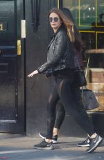 MILLIA MACKINTOSH and LILY FORTESCUE Out in London 05/05/2017
