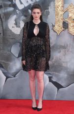 MILLIE BRADY at King Arthur: Legend of the Sword Premiere in London 05/10/2017