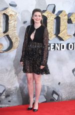 MILLIE BRADY at King Arthur: Legend of the Sword Premiere in London 05/10/2017