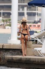 MILLIE MACKINTOSH in Bikini at a Beach in Cannes 05/25/2017