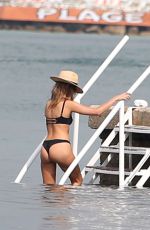 MILLIE MACKINTOSH in Bikini at a Beach in Cannes 05/25/2017
