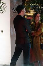 MINKA KELLY and Jesse Williams Night Out in Los Angeles 05/03/2017
