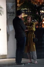 MINKA KELLY and Jesse Williams Night Out in Los Angeles 05/03/2017