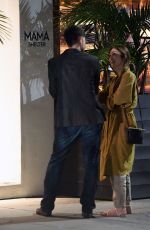 MINKA KELLY and Jesse Williams Night Out in Los Angeles 05/03/2017