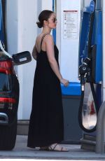 MINKA KELLY at a Gas Station in West Hollywood 05/21/2017