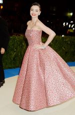 MIRANDA KERR at 2017 MET Gala in New York 05/01/2017