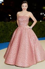 MIRANDA KERR at 2017 MET Gala in New York 05/01/2017
